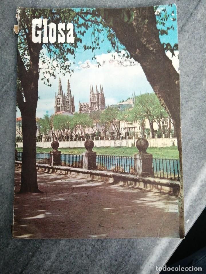Collection Magazines and Newspapers: Revista GLOSA m&eacute;dicos medicina medicamento N&deg; 85 a&ntilde;o 1961 portada catedral burgos
