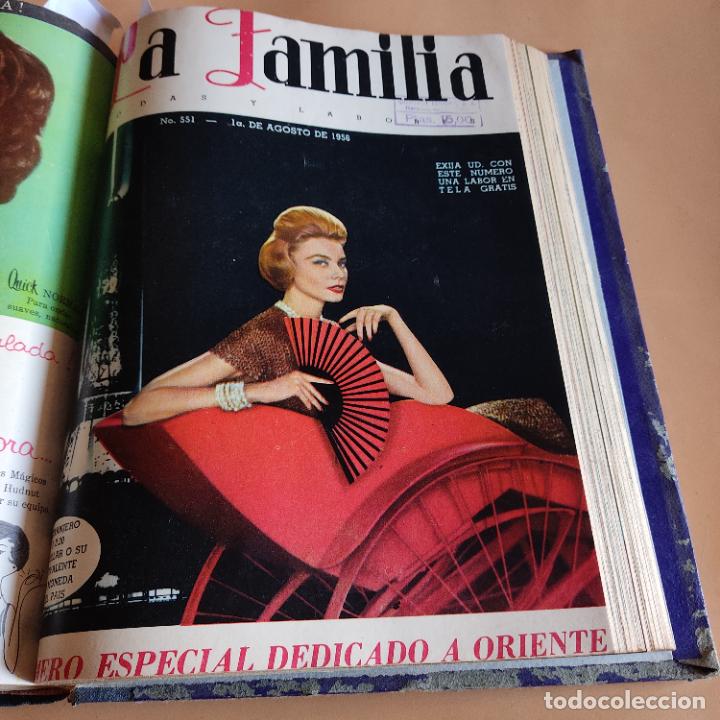 Coleccionismo de Revistas y Periódicos: LA FAMILIA. MODAS Y LABORES. 6 REVISTAS ENCUADERNADAS. MARZO HASTA AGOSTO. 1957/58. LEER. VER FOTOS. - Foto 17 - 280409703