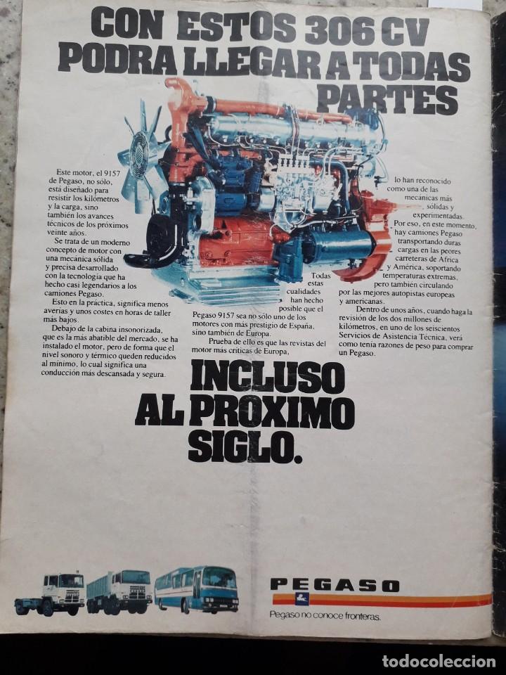 Coleccionismo de revistas y peri&oacute;dicos: PUBLICIDAD, ANUNCIO DE PEGASO. EXTRAIDO DE TRIUNFO 22 MARZO 1980