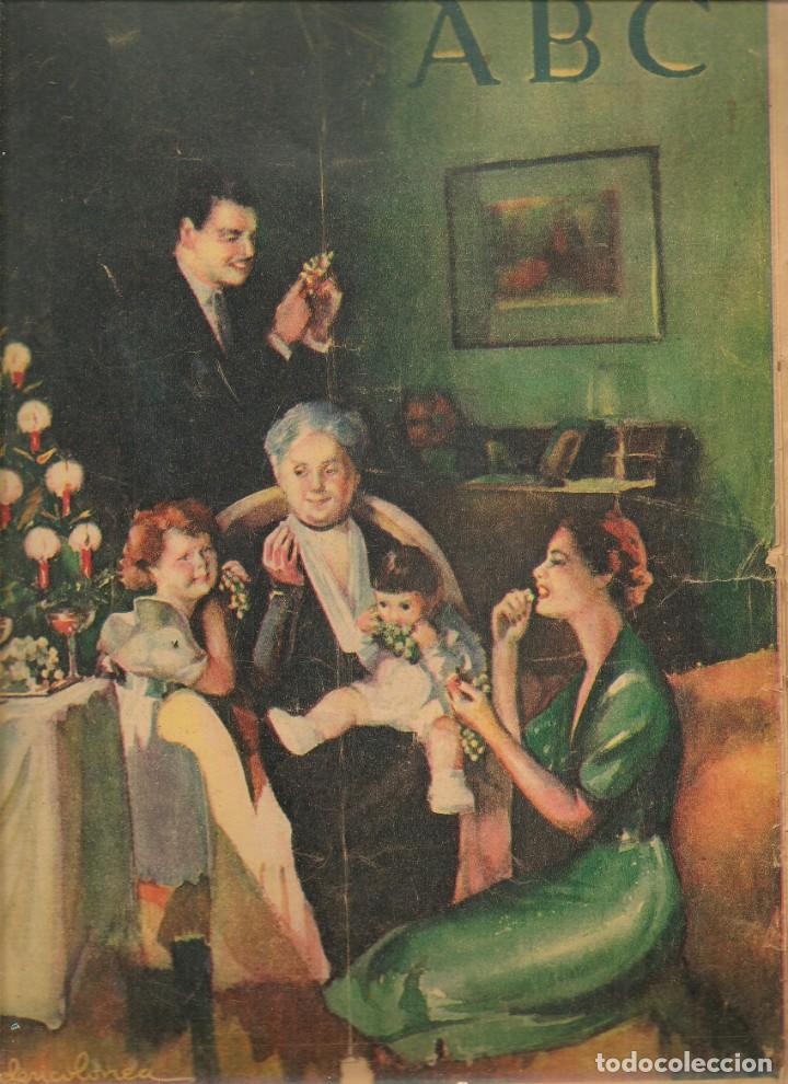 Coleccionismo de Revistas y Peri&oacute;dicos: ABC. N&ordm; 14469. MADRID, 1&ordm; ENERO 1950. PUBLICIDAD MARIQUITA P&Eacute;REZ Y JUANIN. (B/1)