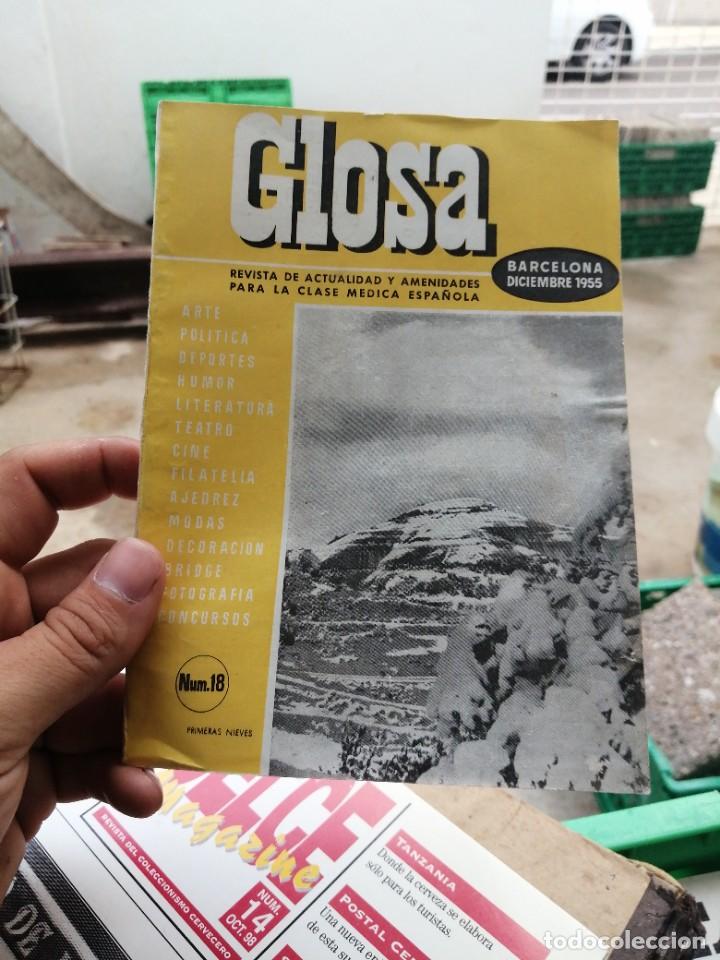 Collection Magazines and Newspapers: REVISTA GLOSA N&deg; 18 a&ntilde;o 1955