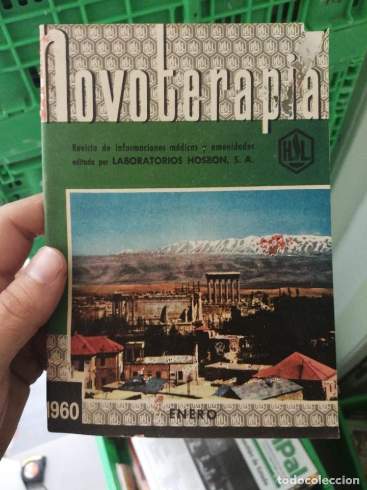 Coleccionismo de revistas y peri&oacute;dicos: Revista NOVOTERAPIA medicina m&eacute;dico LABORATORIO HOSBON a&ntilde;o 1960