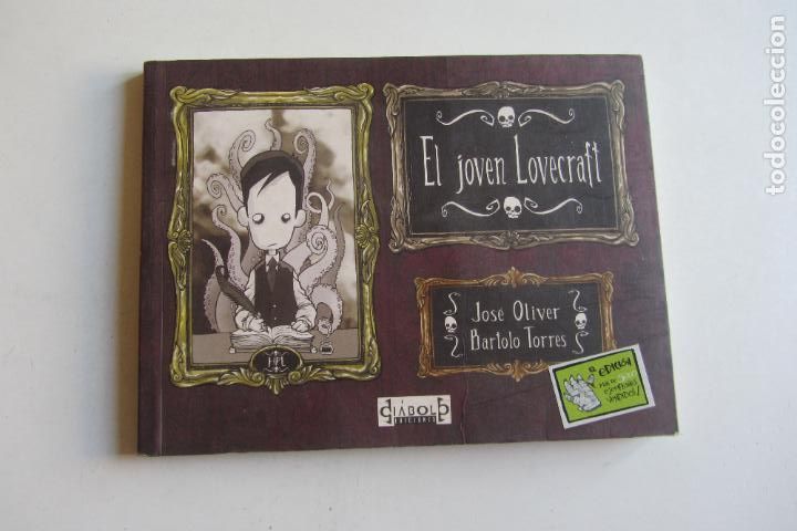 Coleccionismo de revistas y peri&oacute;dicos: EL JOVEN LOVECRAFT - N&ordm; 1 - JOSE OLIVER - BARTOLO TORRES - DIABOLO EDICIONES arx126