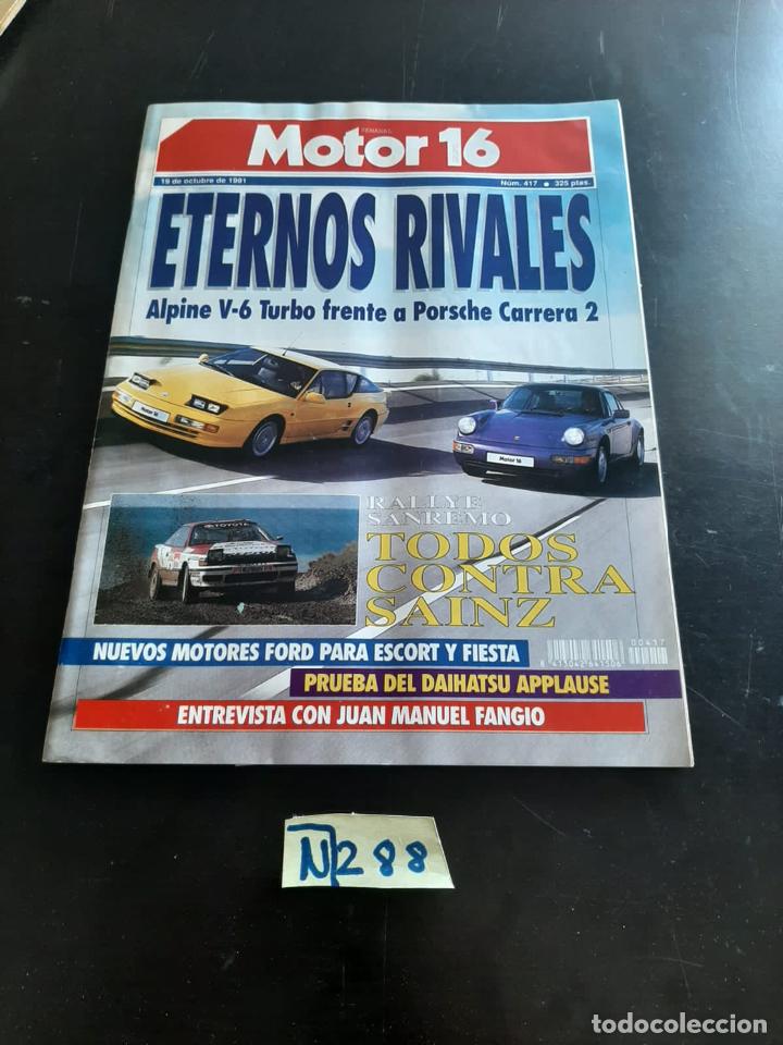 Coleccionismo de Revistas y Peri&oacute;dicos: Motor 16