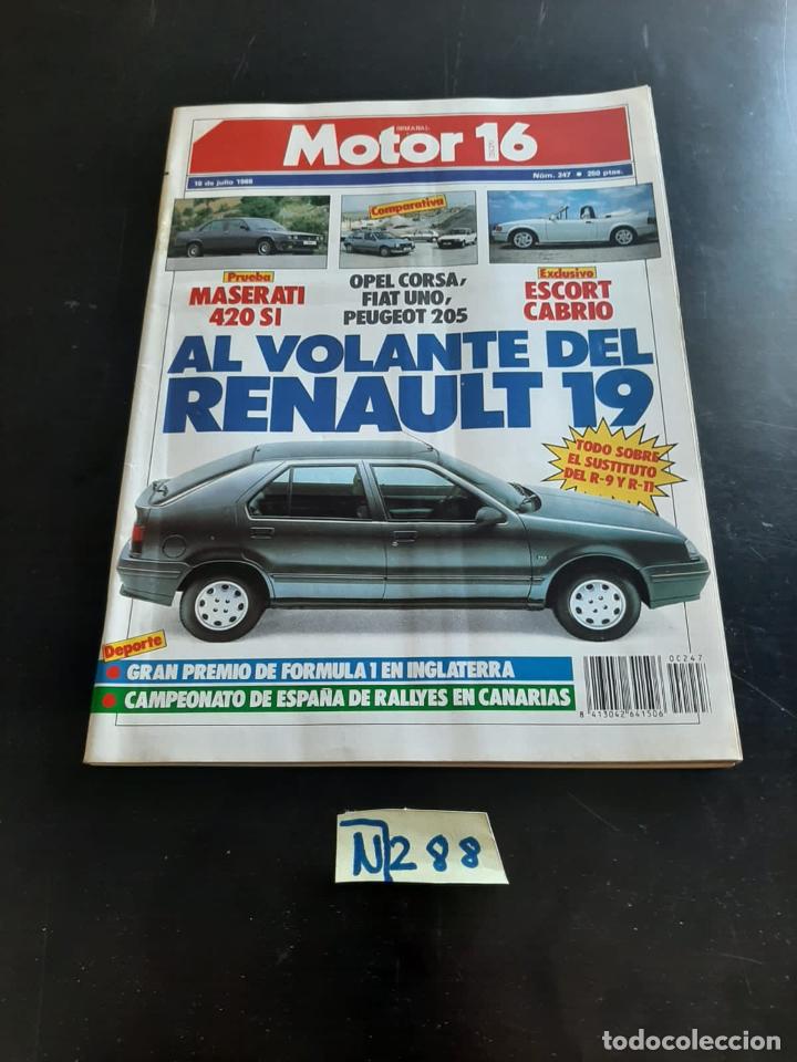 Coleccionismo de revistas y peri&oacute;dicos: Motor 16 - Foto 1