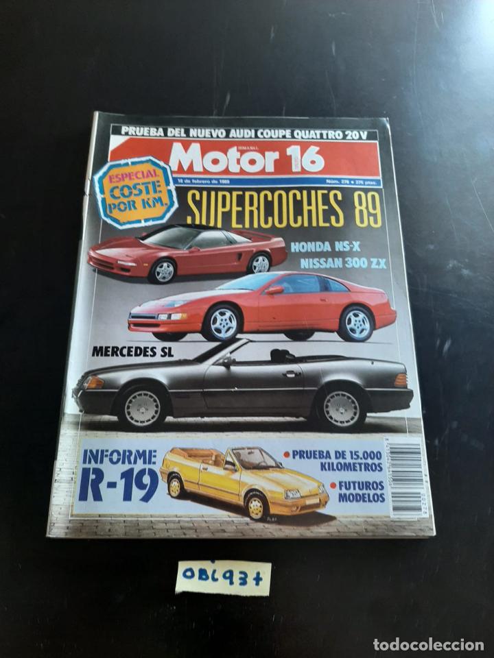 Coleccionismo de Revistas y Peri&oacute;dicos: Motor 16