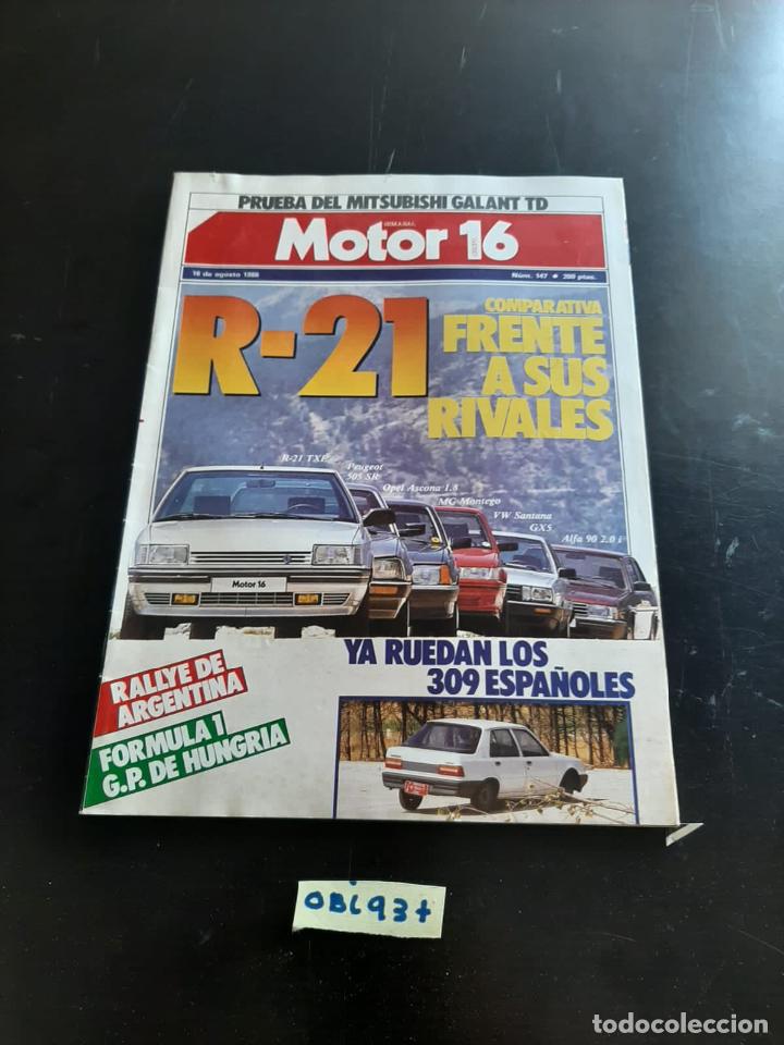 Coleccionismo de Revistas y Peri&oacute;dicos: Motor 16