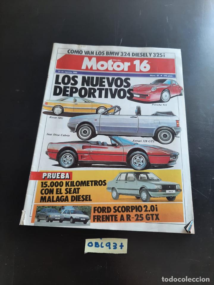 Coleccionismo de Revistas y Peri&oacute;dicos: Motor 16
