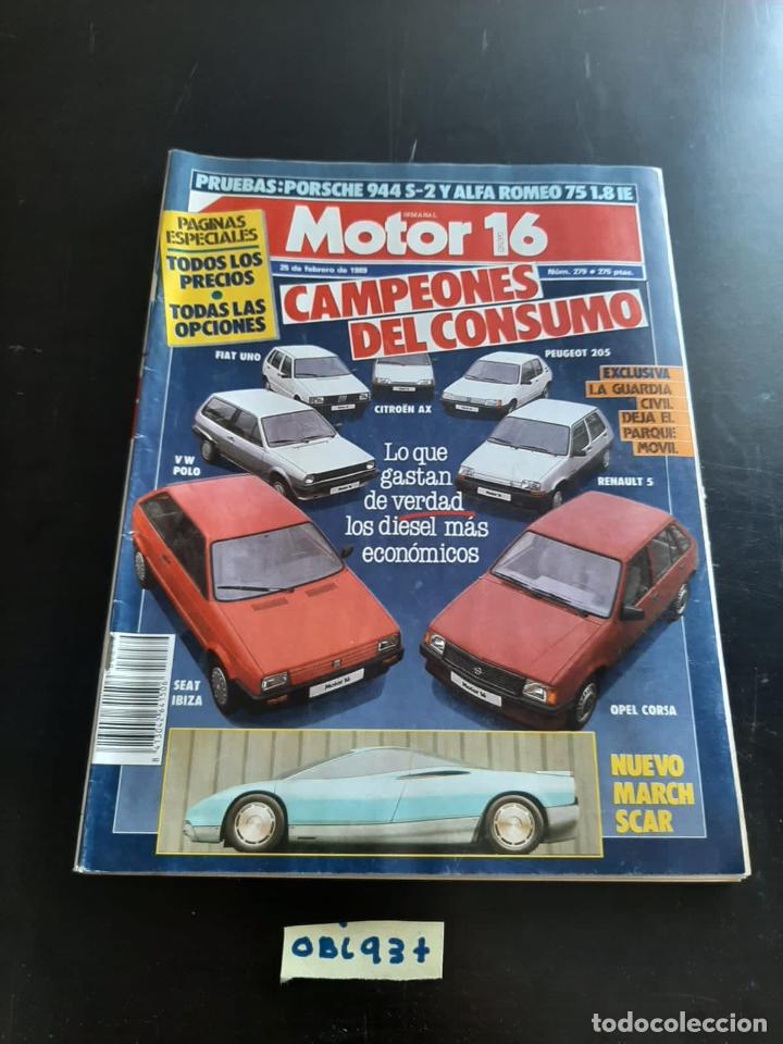 Coleccionismo de Revistas y Peri&oacute;dicos: Motor 16
