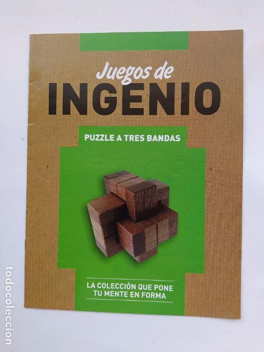 Collezionismo di Riviste e Giornali: FASC&Iacute;CULO JUEGOS DE INGENIO. PUZZLE A TRES BANDAS. TDKC112