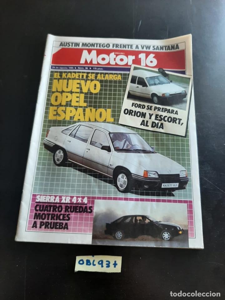 Coleccionismo de revistas y peri&oacute;dicos: Motor 16 - Foto 1