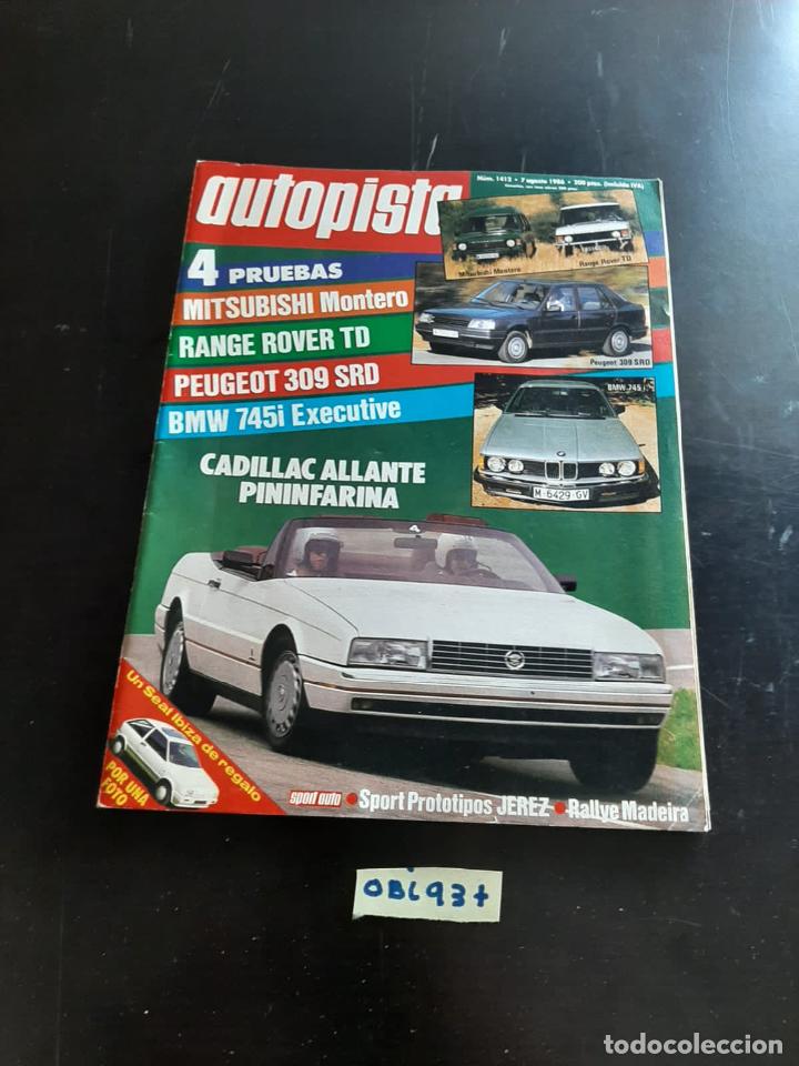 Collezionismo di Riviste e Giornali: Autopista