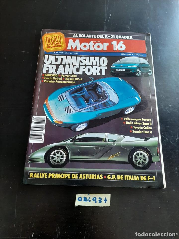 Coleccionismo de revistas y peri&oacute;dicos: Motor 16 - Foto 1