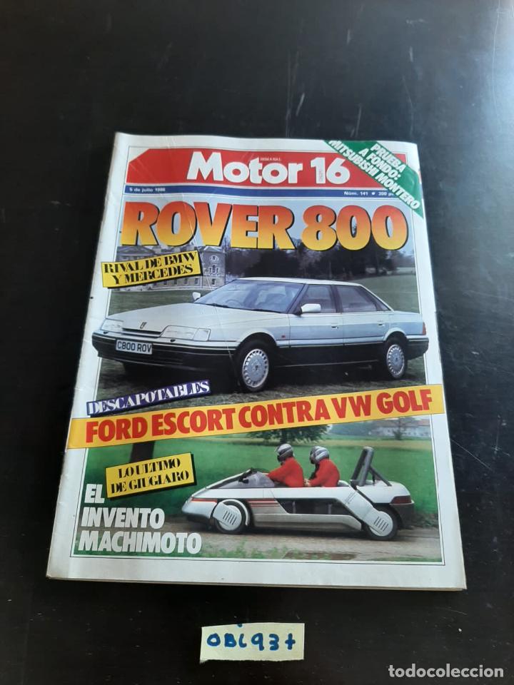 Coleccionismo de Revistas y Peri&oacute;dicos: Motor 16
