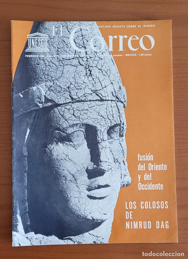 Sammeln von Zeitschriften und Zeitungen: El Correo. Unesco. Colosos de Nimrud Dag, los incas, Frederick Douglas, arte b&uacute;lgaro medieval