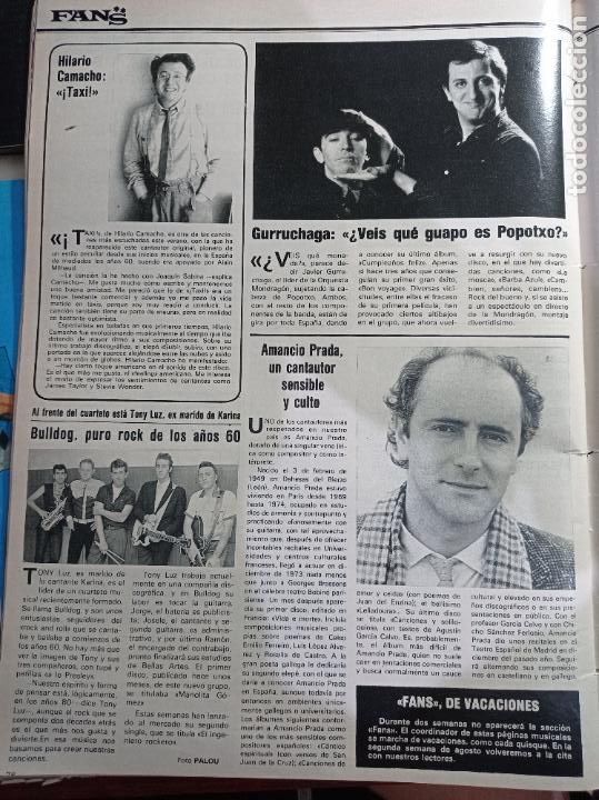 Coleccionismo de Revistas y Peri&oacute;dicos: BULLDOG JAVIER GURRUCHAGA HILARIO CAMACHO