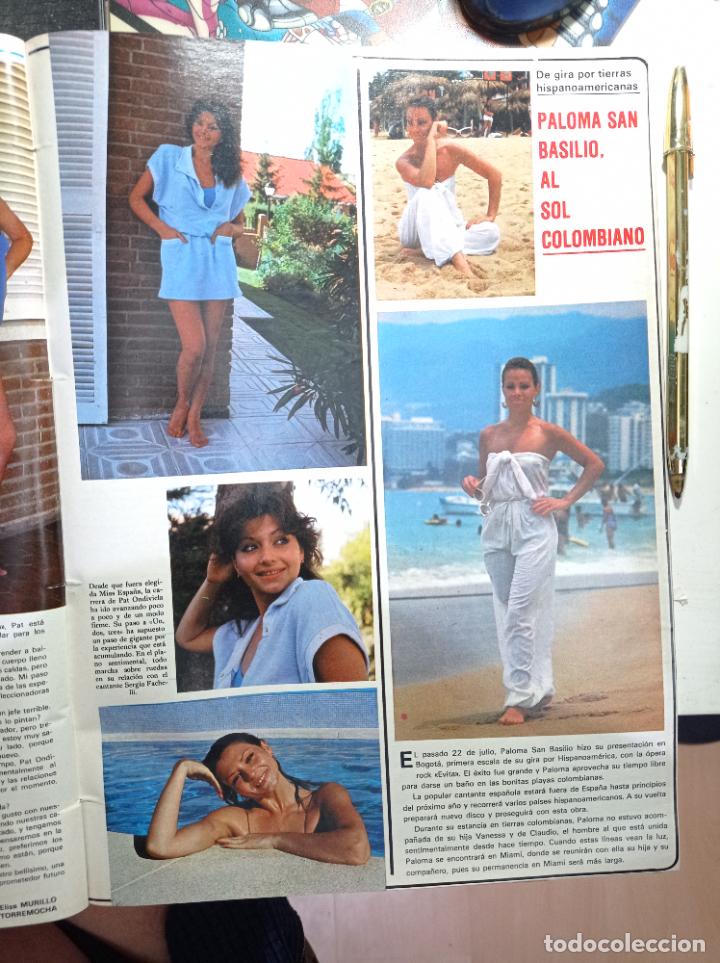 Coleccionismo de Revistas y Peri&oacute;dicos: PAT ONDIVIELA AZAFATA DEL UN DOS TRES PALOMA SAN BASILIO