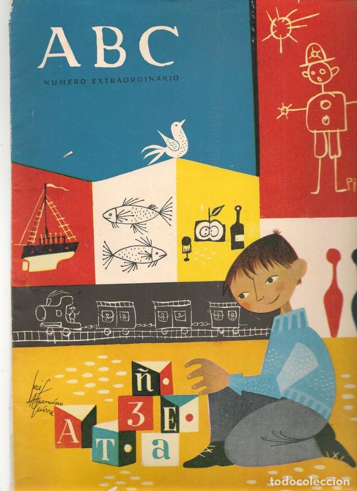 Coleccionismo de Revistas y Peri&oacute;dicos: ABC. EXTRAORDINARIO, 1963, JUGUETES. MU&Ntilde;ECAS: &iquest;MARIQUITA P&Eacute;REZ? VER FOTOS. (B/1)