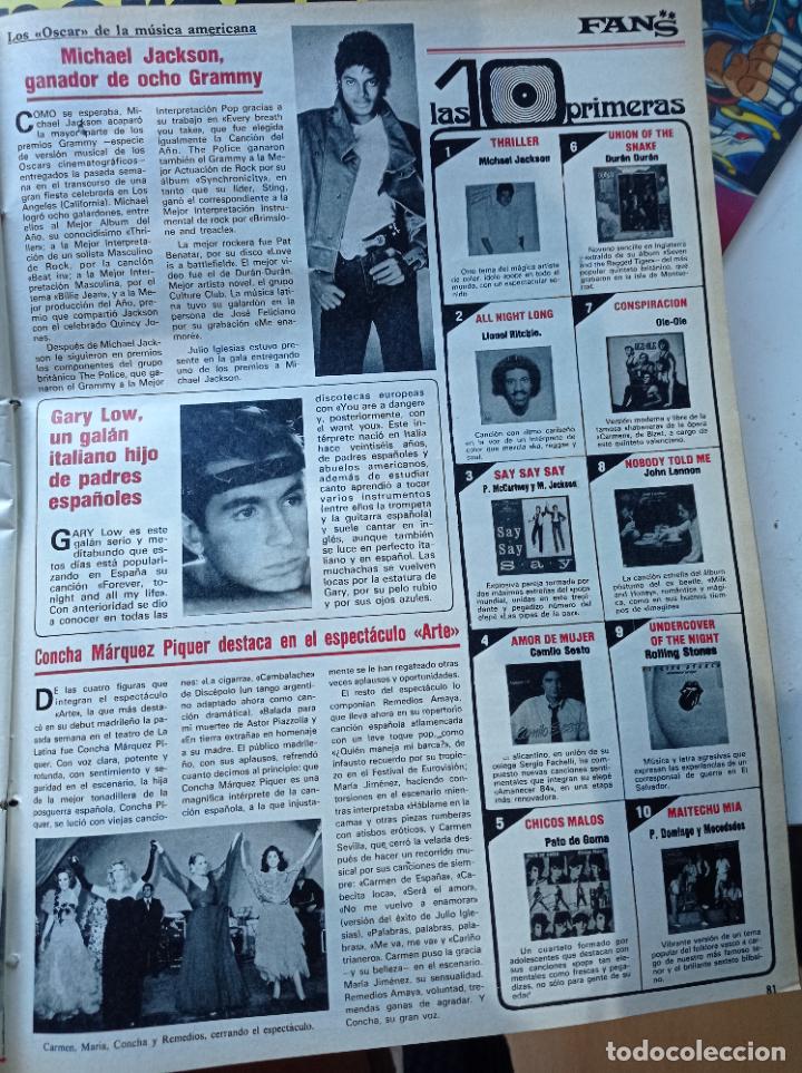 Coleccionismo de Revistas y Peri&oacute;dicos: GARY LOW MICHAEL JACKSON REMEDIOS AMAYA CARMEN SEVILLA M ARIA JIMENEZ CONCHA MARQUEZ PIQUER