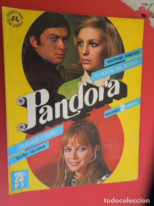 Coleccionismo de Revistas y Peri&oacute;dicos: PANDORA N&ordm; 25 - 2 FOTONOVELAS - LA NOCHE DEL OLVIDO - AYUDAME A VIVIR - 1968