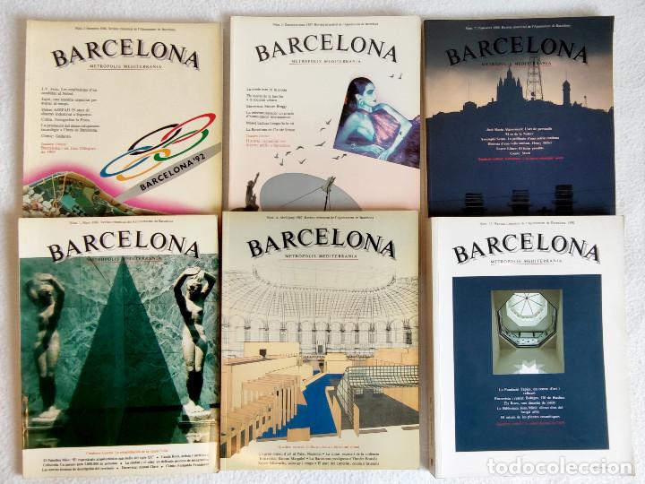 Coleccionismo de Revistas y Peri&oacute;dicos: Barcelona Metr&ograve;polis Mediterr&agrave;nia - N&uacute;ms. 1 - 2 - 3 - 4 - 7 - 13 - 15