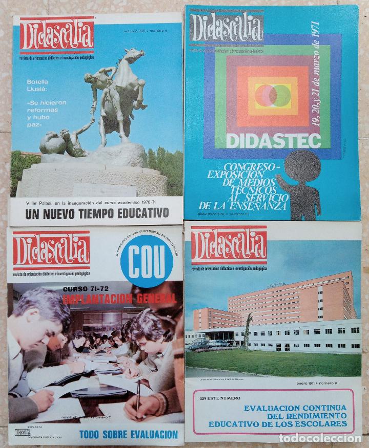 Collezionismo di Riviste e Giornali: REVISTA DE ORIENTACI&Oacute;N DID&Aacute;CTICA E INVESTIGACI&Oacute;N PEDAG&Oacute;GICA DIDASCALIA. A&Ntilde;OS 70. 8 N&Uacute;MEROS