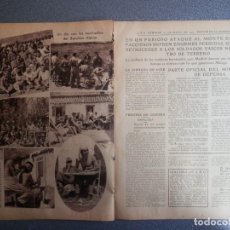 Coleccionismo de Revistas y Periódicos: PERIÓDICO REPUBLICANO GUERRA CIVIL ABC 23/05/1937 ATAQUE MONTE DIMA VIZCAYA - BOMBARDEO ALMERÍA. Lote 281868443