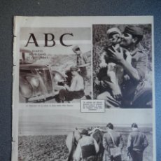 Coleccionismo de Revistas y Periódicos: PERIÓDICO REPUBLICANO GUERRA CIVIL ABC 29/05/1937 BATALLA ORDUÑA, ENTIERRO BLASCO IBÁÑEZ. Lote 281872198