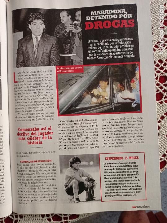 Coleccionismo de Revistas y Peri&oacute;dicos: MARADONA