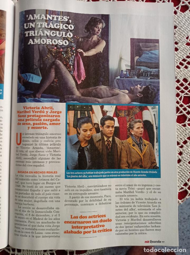 Coleccionismo de revistas y peri&oacute;dicos: VICTORIA ABRIL MARIBEL VERDU JORGE SANZ