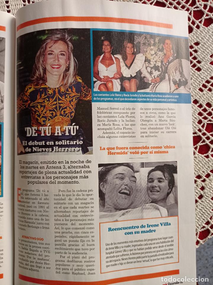 Coleccionismo de Revistas y Peri&oacute;dicos: NIEVES HERRERO LOLA FLORES ROCIO JURADO MARIA ROSA DE TU A TU IRENE VILLA
