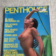 Colecionismo de Revistas e Jornais: PENTHOUSE Nº 173 AGOSTO 1992 SUSAN STRASBERG HABLA DE MARILYN MONROE REVISAR. Lote 103692847