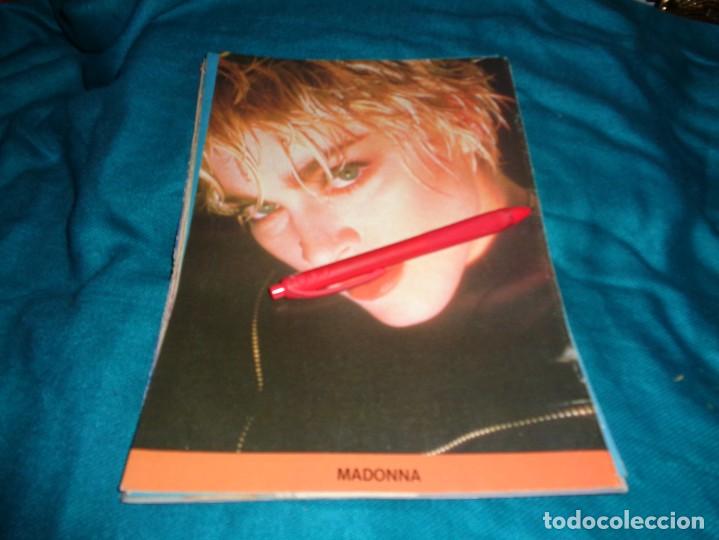 Coleccionismo de revistas y peri&oacute;dicos: RECORTE : MINI POSTER : MADONNA. PECOSA, NVMBRE 1986