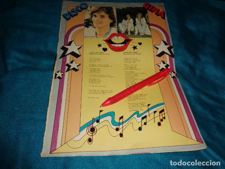 Coleccionismo de Revistas y Peri&oacute;dicos: RECORTE : CANCIONERO : MIGUEL BOSE / HERMANAS COGGI. REVISTA GINA, NVMBRE 1979
