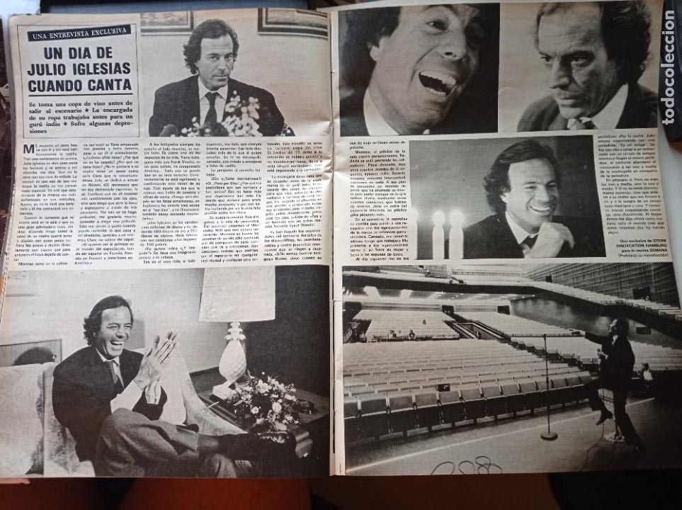 Coleccionismo de Revistas y Peri&oacute;dicos: JULIO IGLESIAS