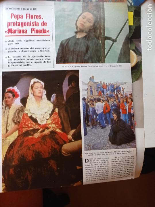 Sammeln von Zeitschriften und Zeitungen: PEPA FLORES MARISOL MARIANA PINEDA