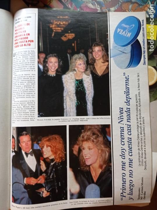 Coleccionismo de Revistas y Peri&oacute;dicos: morgan fairchild jill saint john robert wagner jane fonda