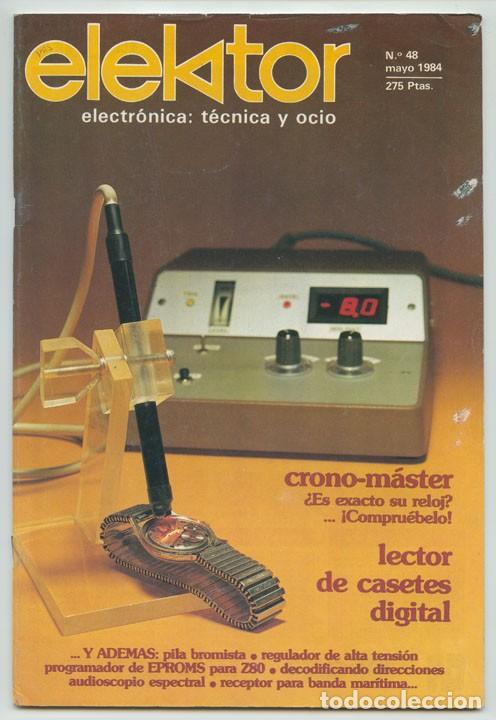 Coleccionismo de revistas y peri&oacute;dicos: ELEKTOR - N&ordm; 48 - 1984 - ELECTRONICA TECNICA Y OCIO