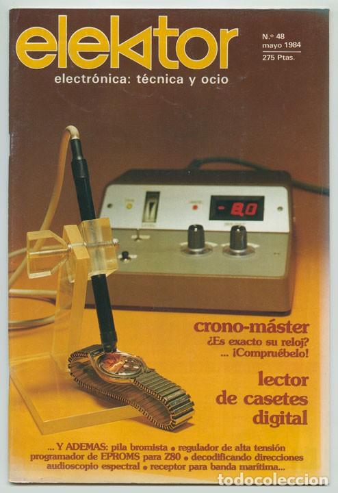 Coleccionismo de Revistas y Peri&oacute;dicos: ELEKTOR - N&ordm; 48 - 1984 - ELECTRONICA TECNICA Y OCIO