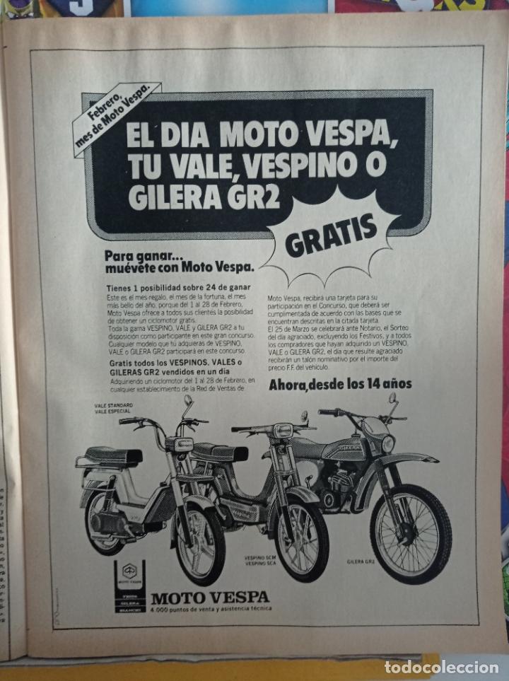 Coleccionismo de Revistas y Peri&oacute;dicos: anuncio moto vespa