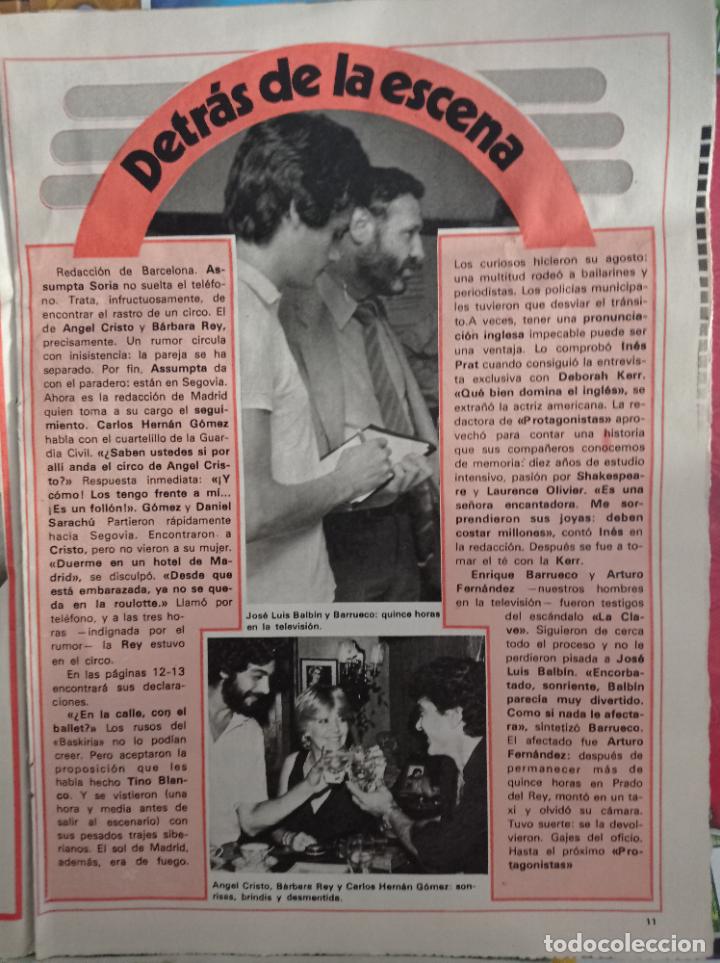 Coleccionismo de revistas y peri&oacute;dicos: barbara rey jose luis balbin