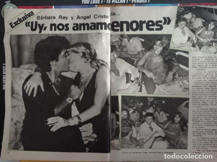 Coleccionismo de revistas y peri&oacute;dicos: barbara rey angel cristo