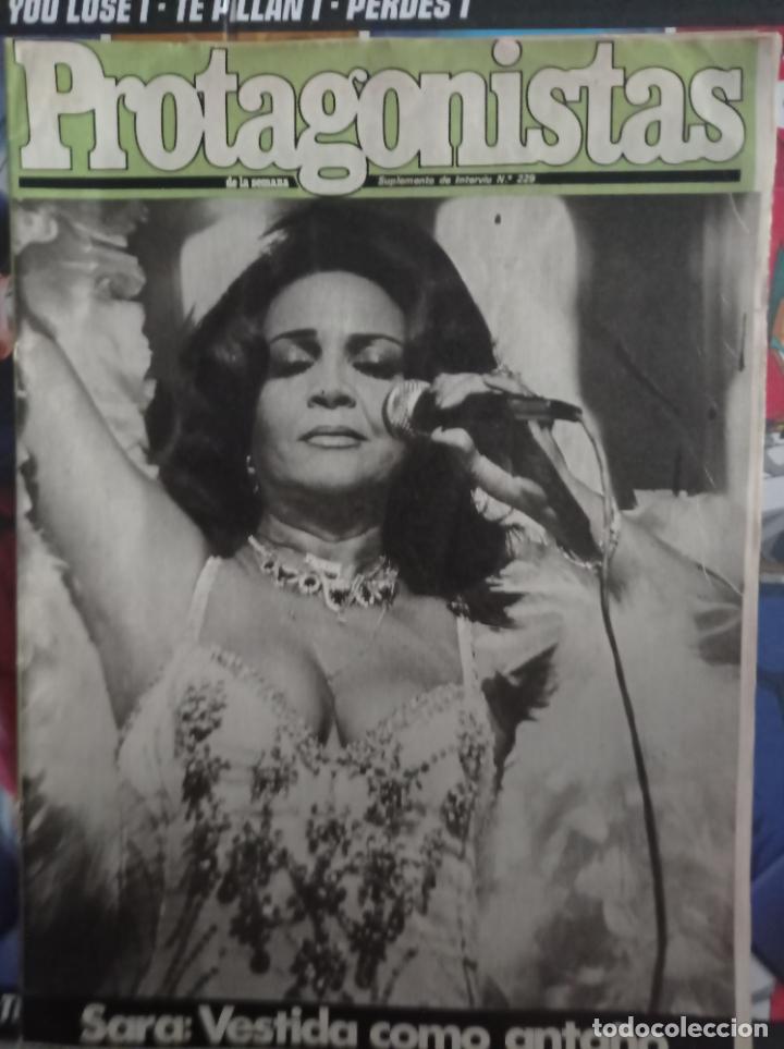 Coleccionismo de revistas y peri&oacute;dicos: sara montiel