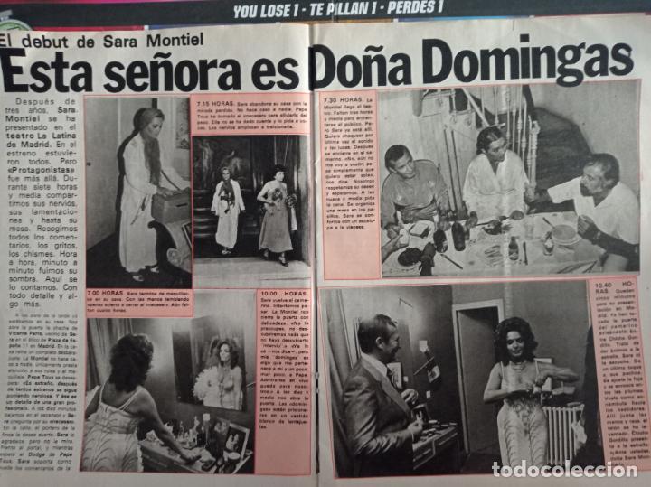 Coleccionismo de revistas y peri&oacute;dicos: sara montiel