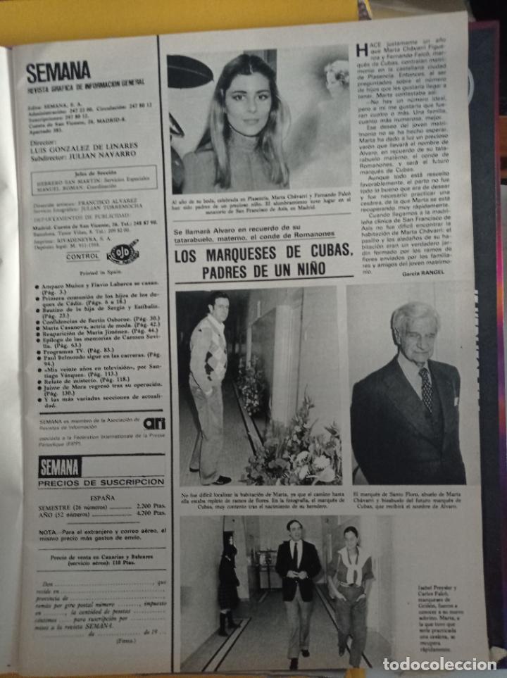 Coleccionismo de Revistas y Peri&oacute;dicos: isabel preysler marta chavarri marues de cubas santo floro