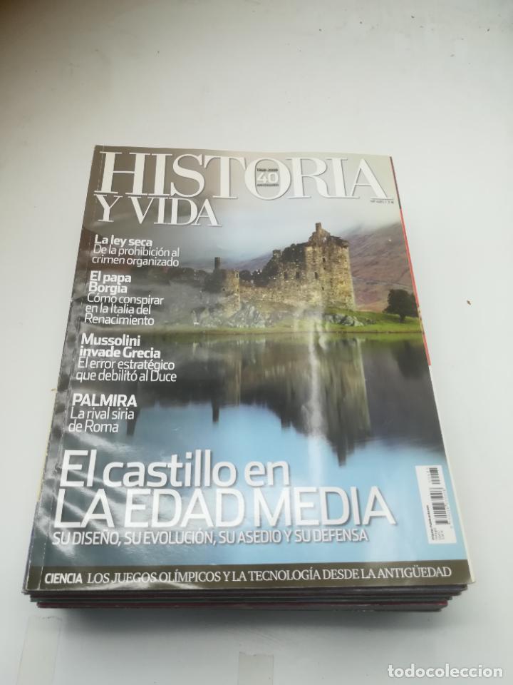 Coleccionismo de Revistas y Peri&oacute;dicos: REVISTA. HISTORIA Y VIDA. N&ordm; 485. EL CASTILLO EN LA EDAD MEDIA