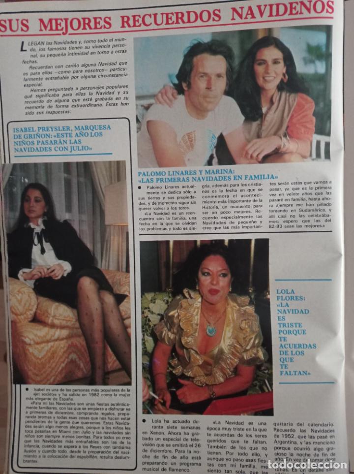Coleccionismo de Revistas y Peri&oacute;dicos: PALOMO LINARES MARINA DANKO LOLA FLORES ISABEL PREYSLER