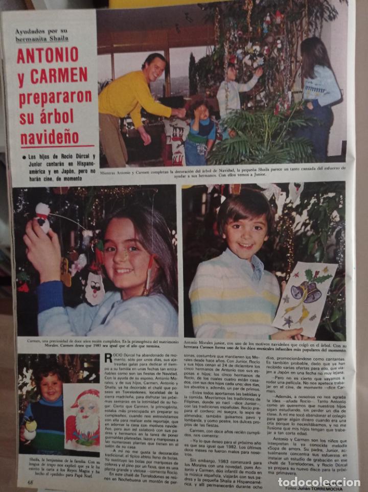 Coleccionismo de Revistas y Peri&oacute;dicos: ANTONIO Y CARMEN MORALES JUNIOR ROCIO DURCAL