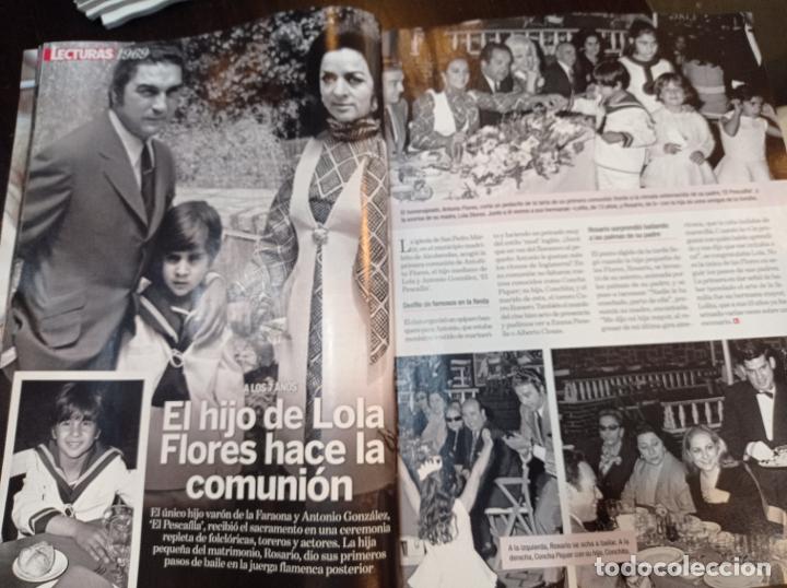 Coleccionismo de Revistas y Peri&oacute;dicos: LOLA FLORES PRIMERA COMUNION DE ANTONIO FLORES