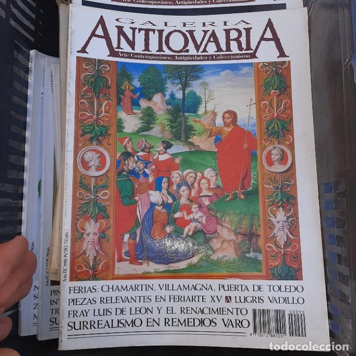 Colecionismo de Revistas e Jornais: REVISTA GALERIA ANTIQUARIA N&deg;90. 1991. ANTIQVARIA.